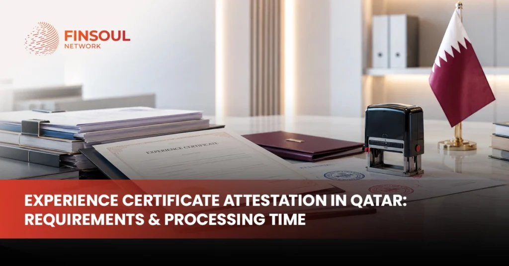 experience certificate attestation Qatar